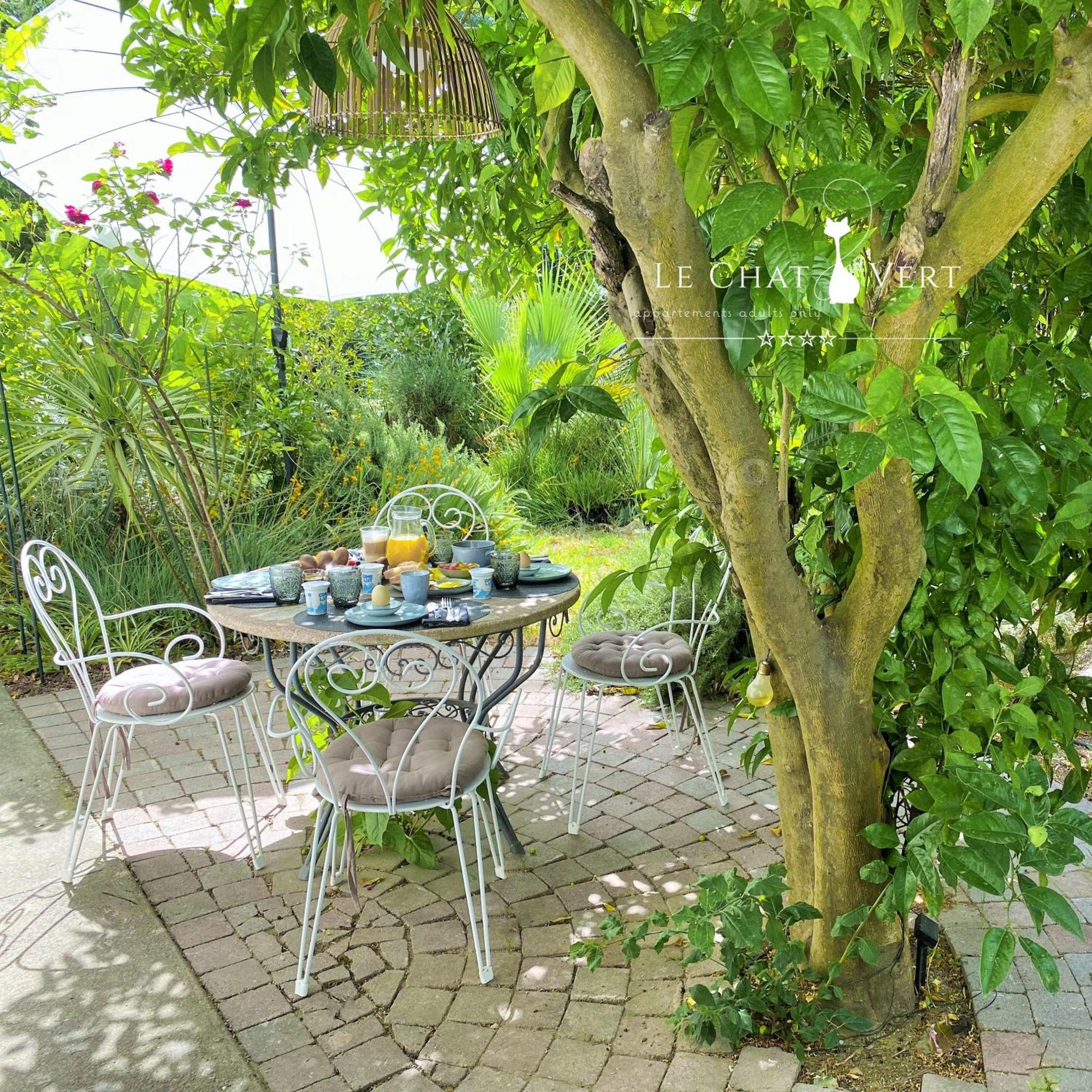 Le Chat Vert - Appartements Adults Only Saint-André Dış mekan fotoğraf